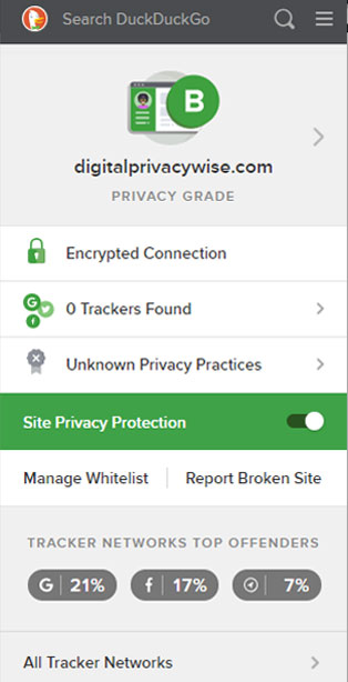 DuckDuckGo Privacy Essential